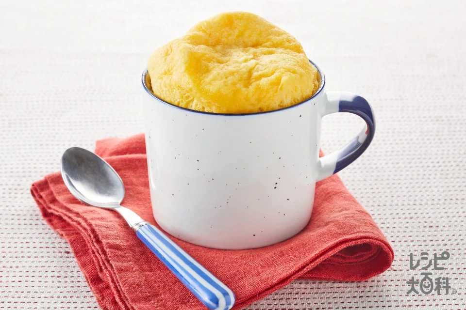 レンジで！コーンマグカップケーキ