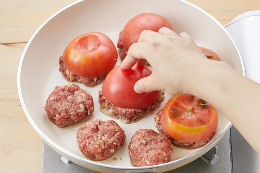 ダブルトマトのハンバーグのつくり方_3_1