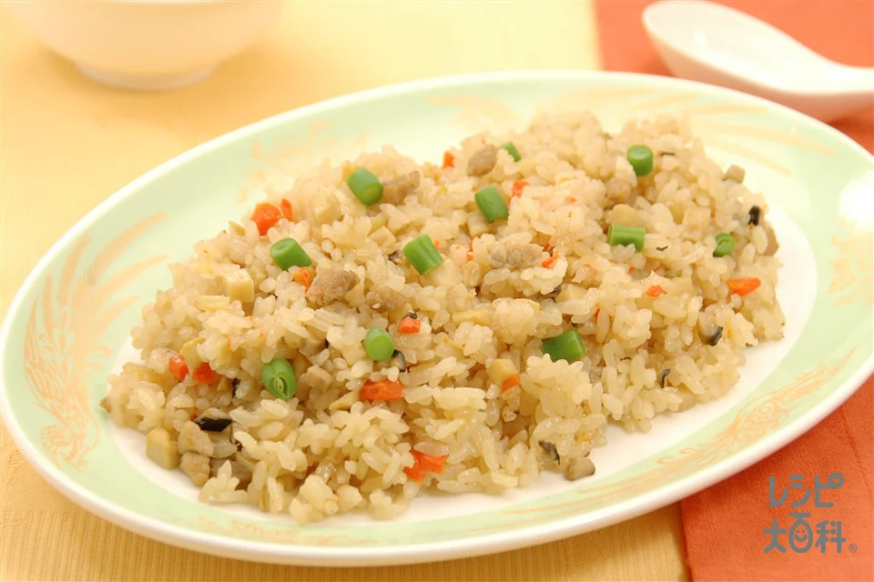中華風五目炊き込みご飯