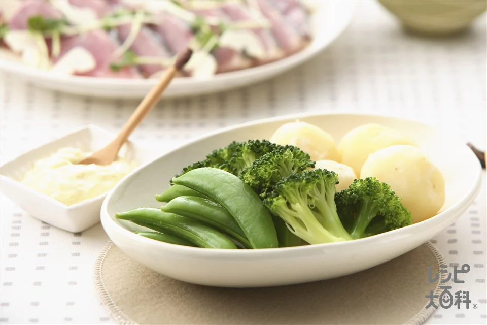 温野菜サラダ ゆずマヨソース