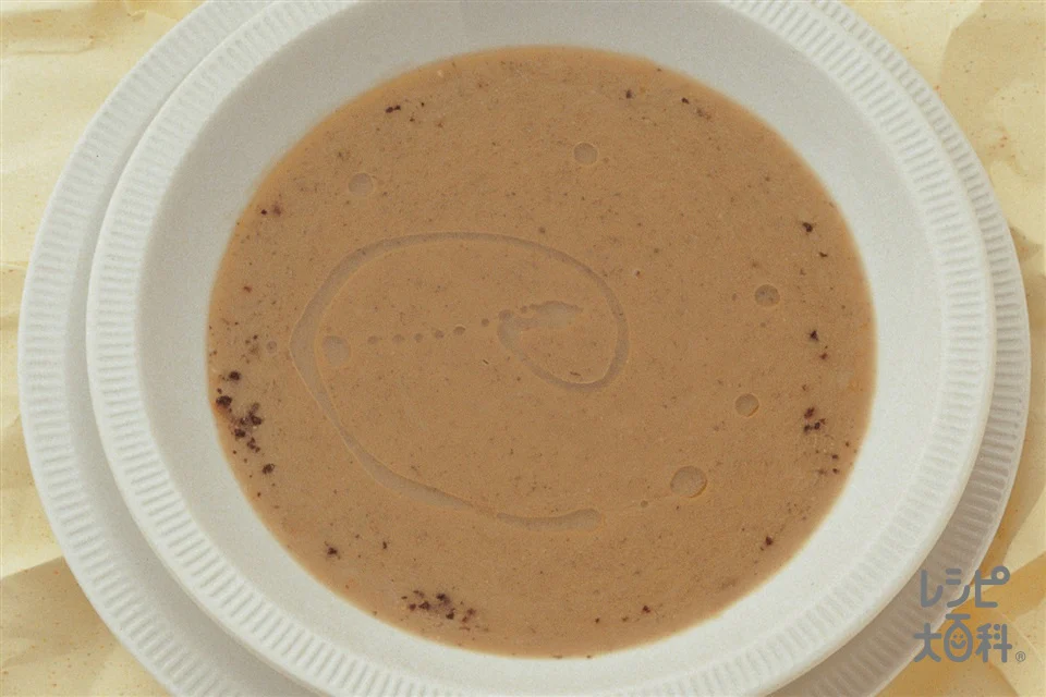 キャベツのスープごま風味