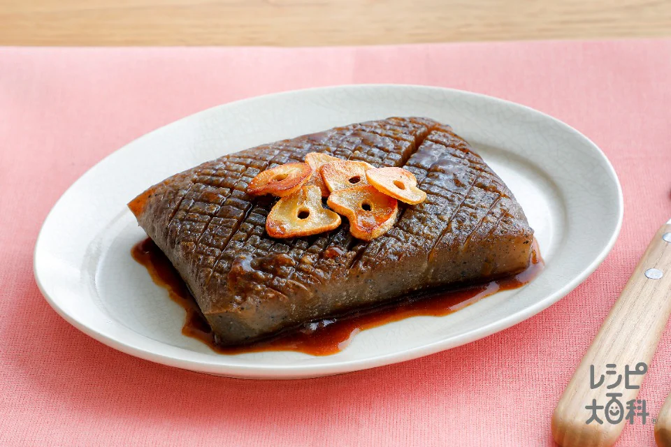 丸ごと!こんにゃくステーキ