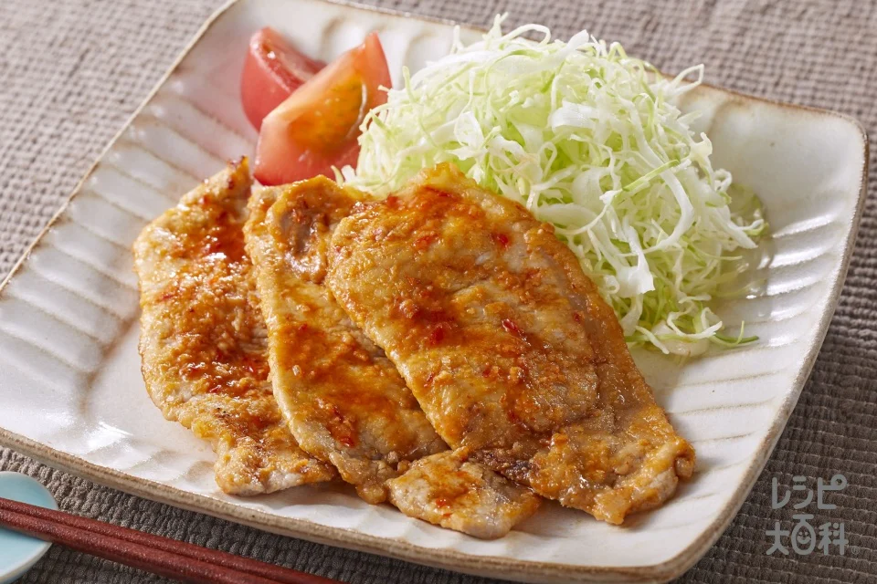 うま辛!豚のしょうが焼き