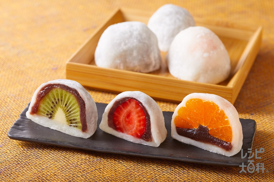 お餅でフルーツ大福の作り方 | レシピ |【味の素パーク】
