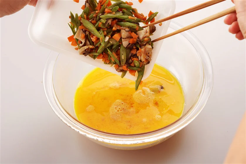 彩り野菜卵焼きのつくり方_3_1