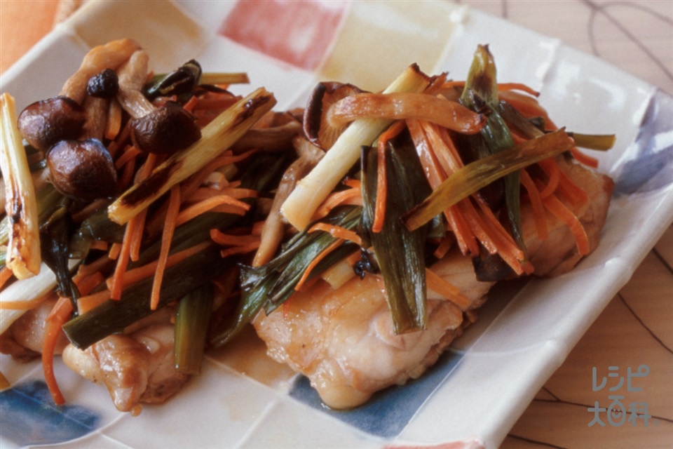 鶏肉の野菜焼き