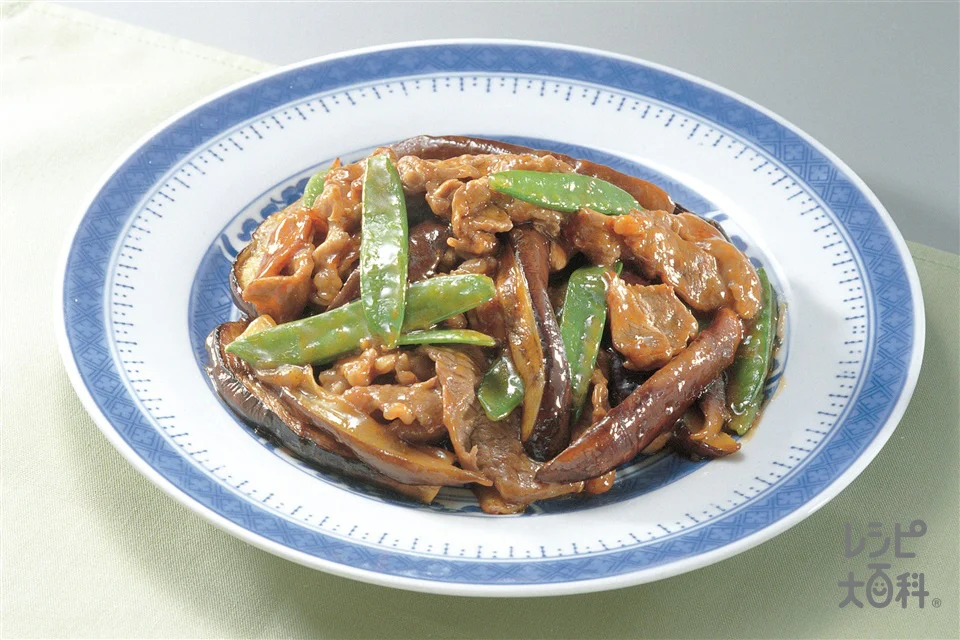 牛肉となすのみそ炒め