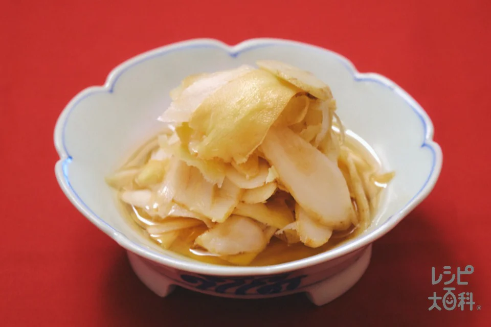 しょうがとごぼうのうま味たっぷりガリ