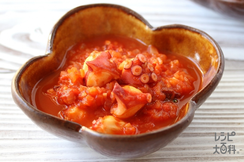 たこのうま辛トマト煮込み