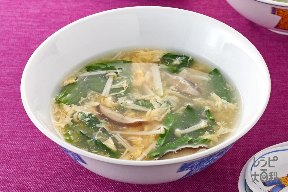かき卵きのこスープ<減塩タイプ>