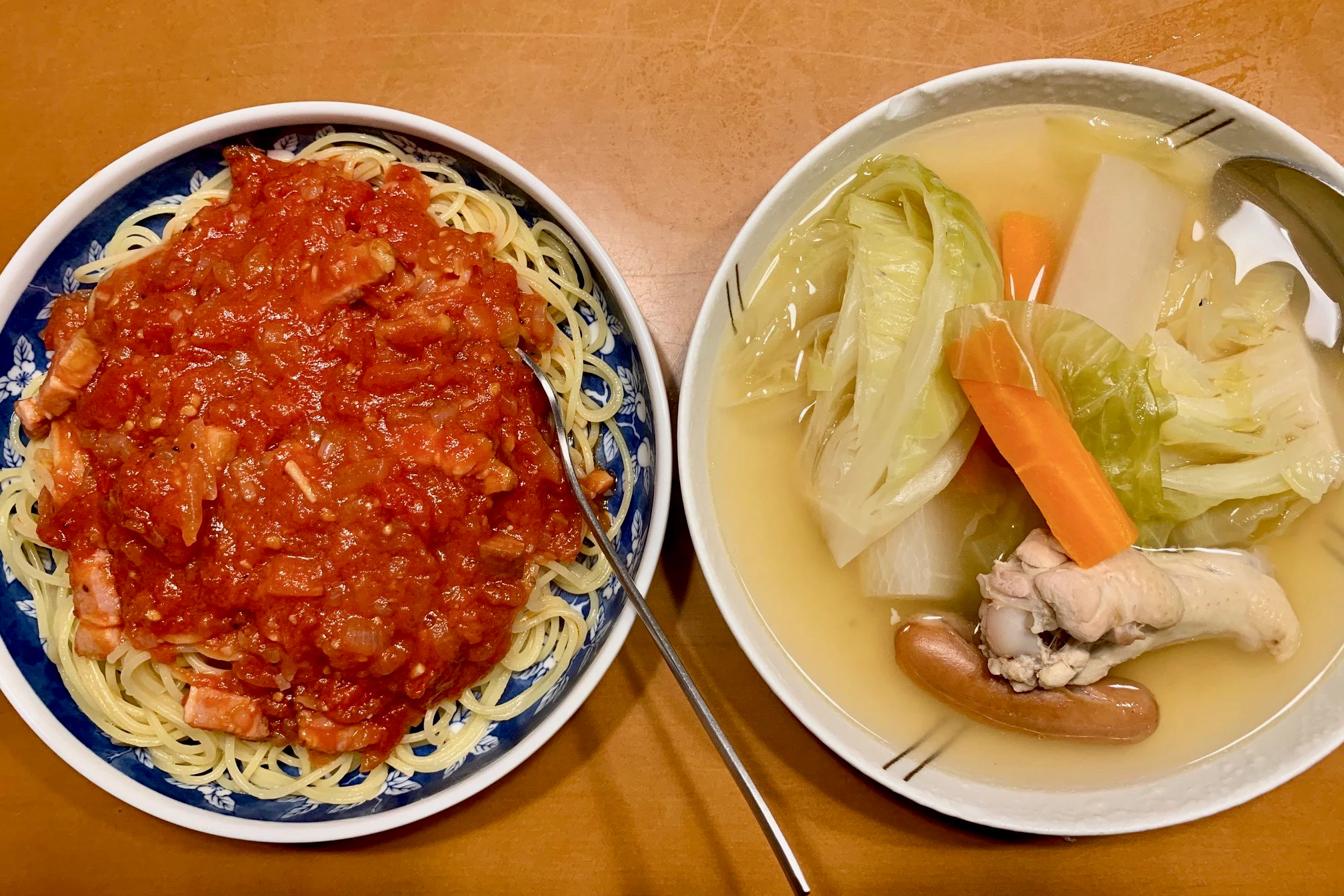 自社調味料を知りつくした岡本さんの絶品！トマトパスタ