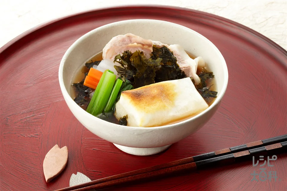 海苔かけ雑煮