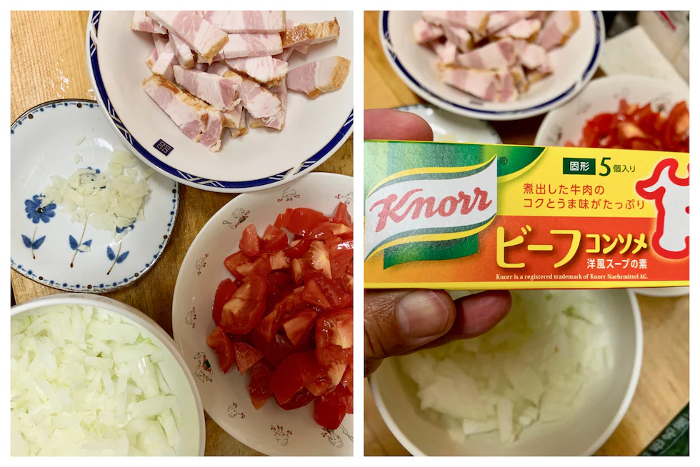 自社調味料を知りつくした岡本さんの絶品!トマトパスタ