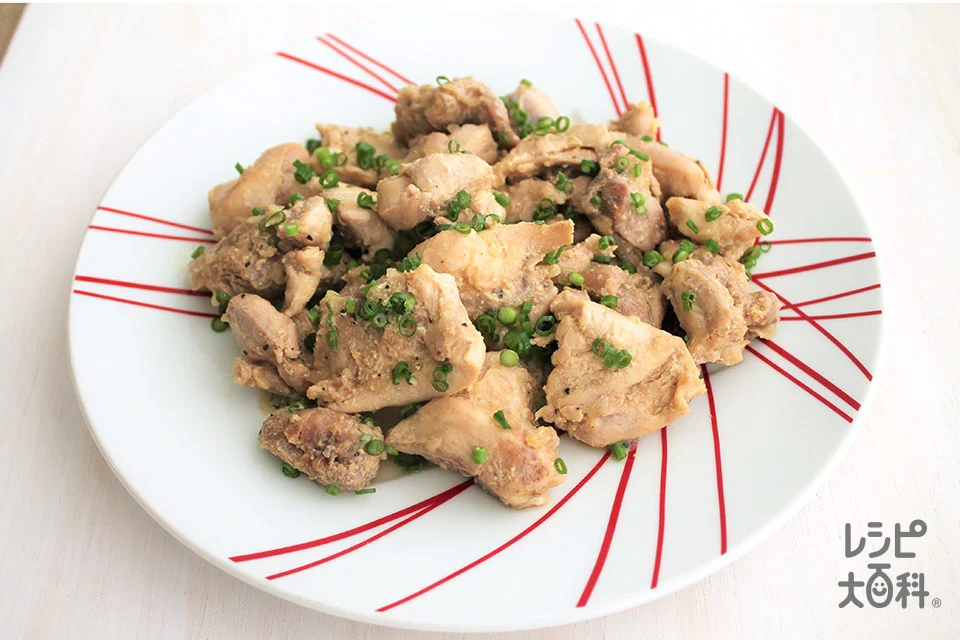鶏肉のレンジマヨ蒸し