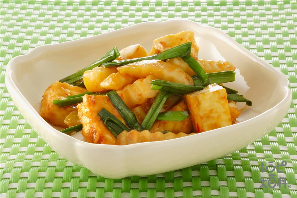 生揚げとポテトの麻婆風味