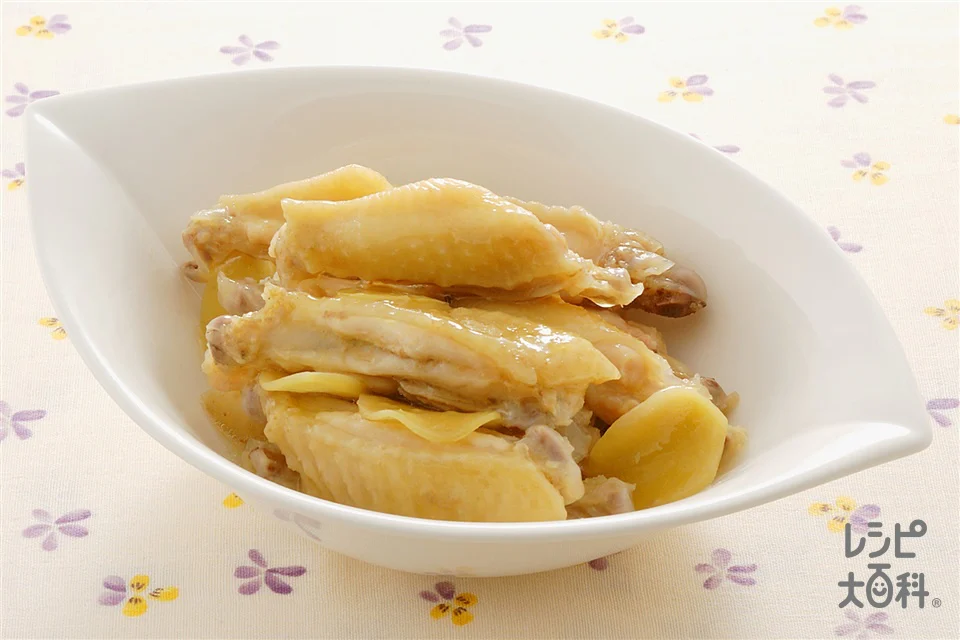 鶏手羽肉のしょうがはちみつ煮