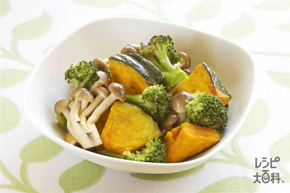 彩り野菜の蒸し焼き