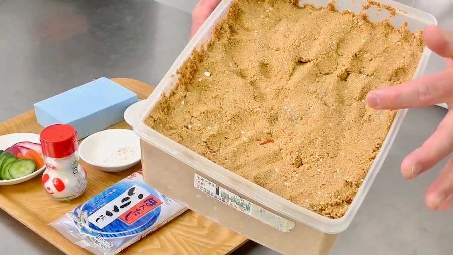 ぬか漬けのお手入れは「ほんだし® いりこだし」「味の素®」で
