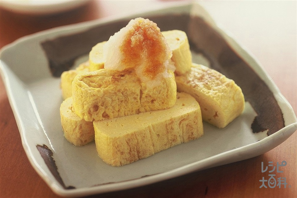 厚焼き卵 大根おろし添え