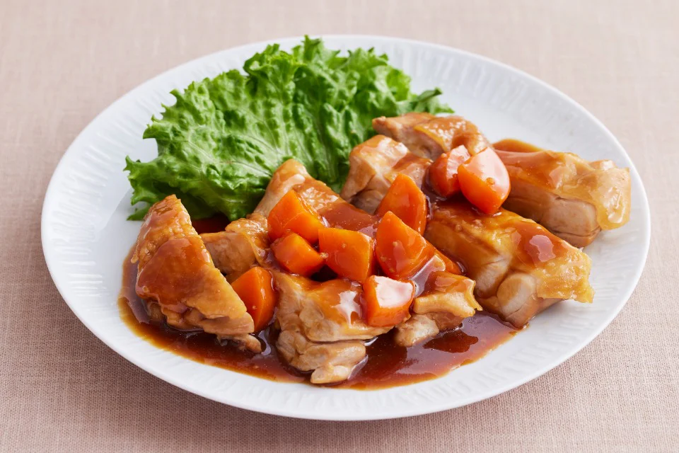 鶏とにんじんの香ばし醤油