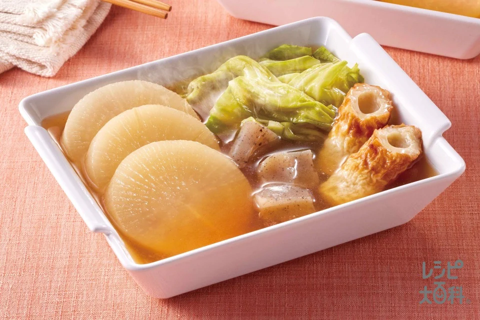 電子レンジおでん