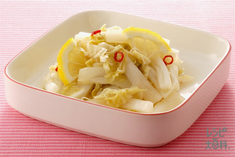 炒め白菜の甘酢漬け