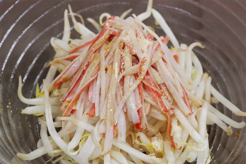 もやしとかにかまの中華風サラダのつくり方_2_1