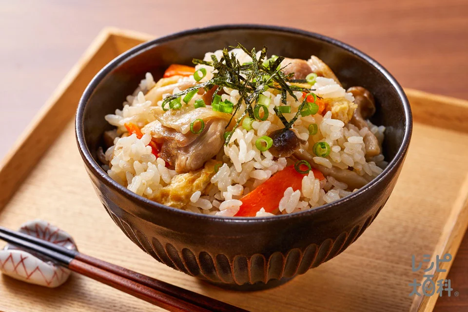 海鮮だしの炊き込みご飯
