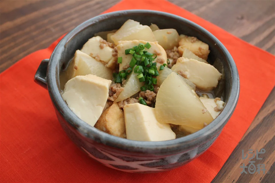 厚揚げと大根の煮物