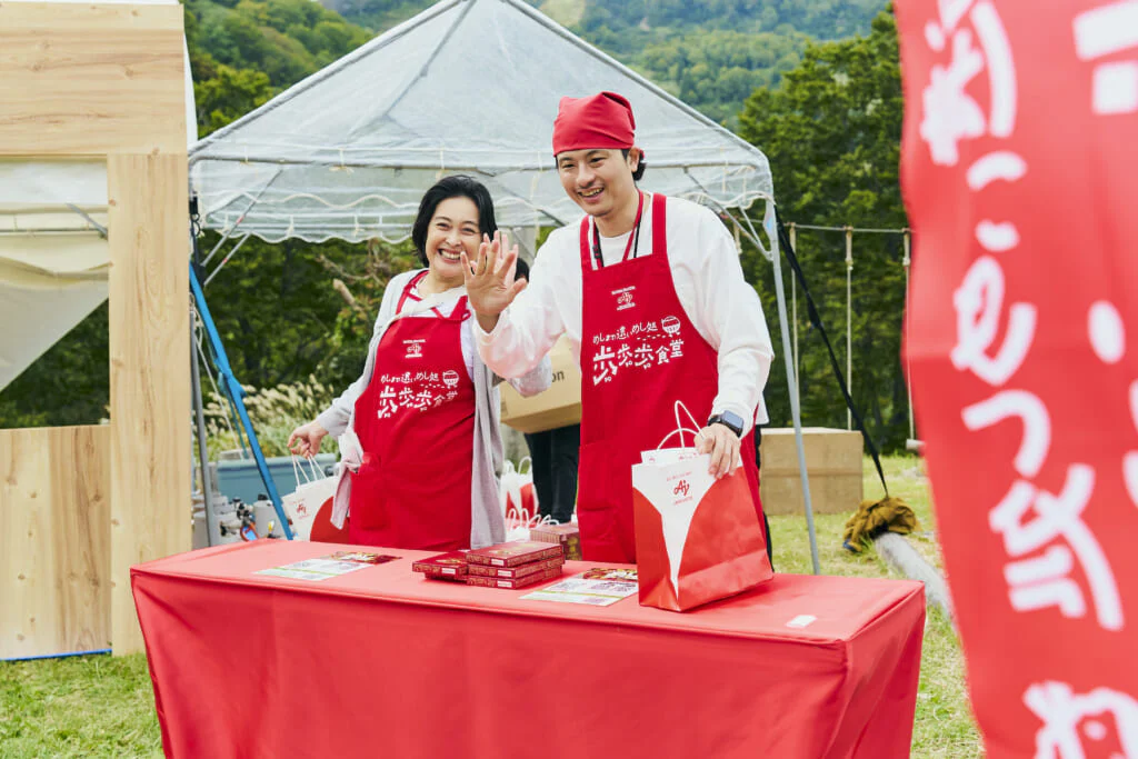 味の素社の店員さんとの会話も楽しかった!