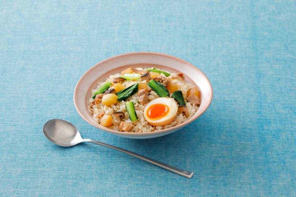 ルーローハン風混ぜご飯