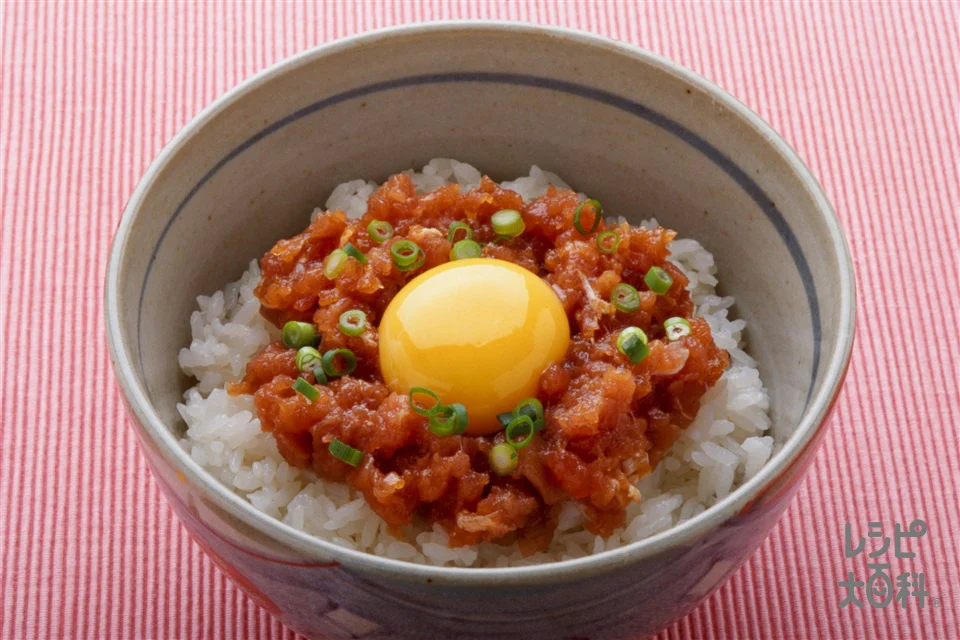 まぐろのユッケ丼