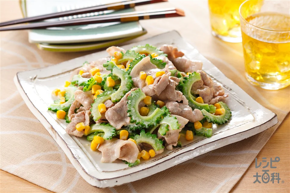 ゴーヤと豚肉のマヨ炒め