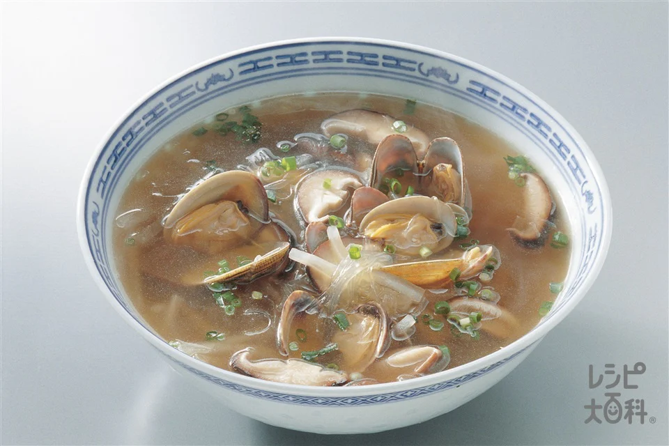 あさりと大根のスープ