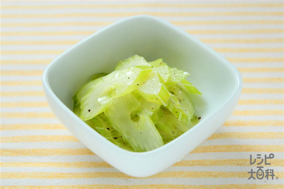 セロリのレモンマリネ
