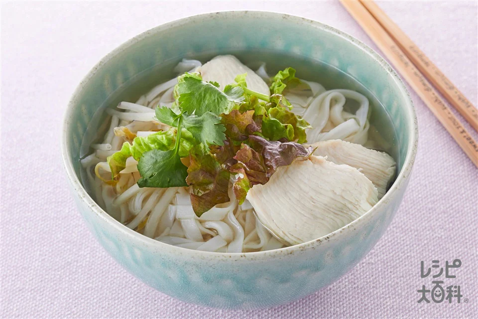 鶏むね肉のフォー