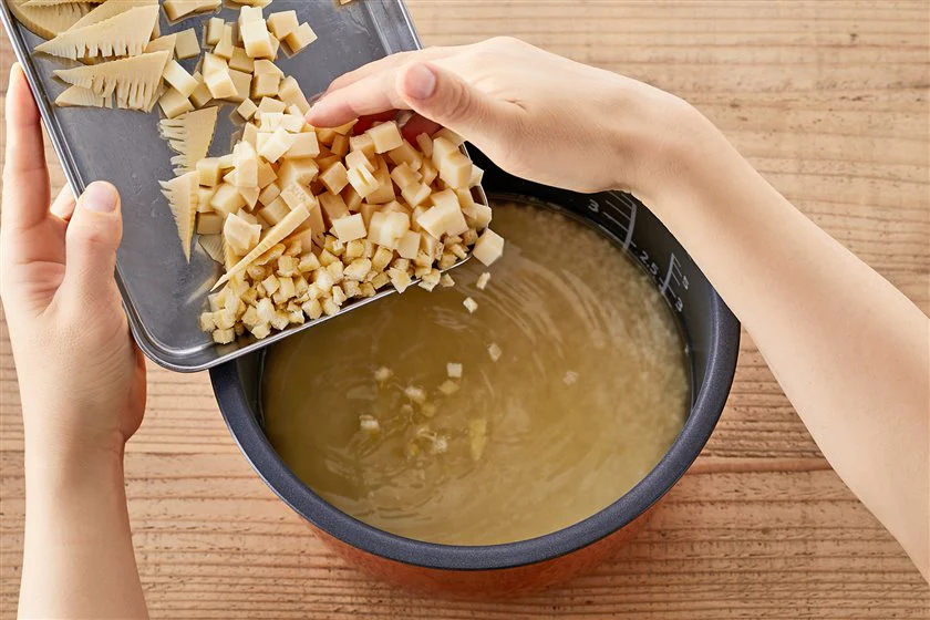 たけのこのだし炊きご飯のつくり方_3_1