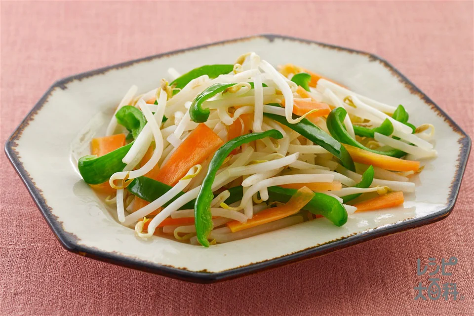 レンジで簡単！海鮮風味の温野菜
