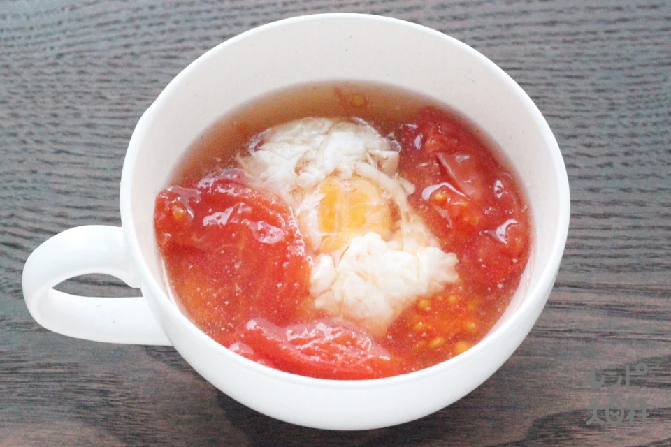 ポトたま　トマトのスープ