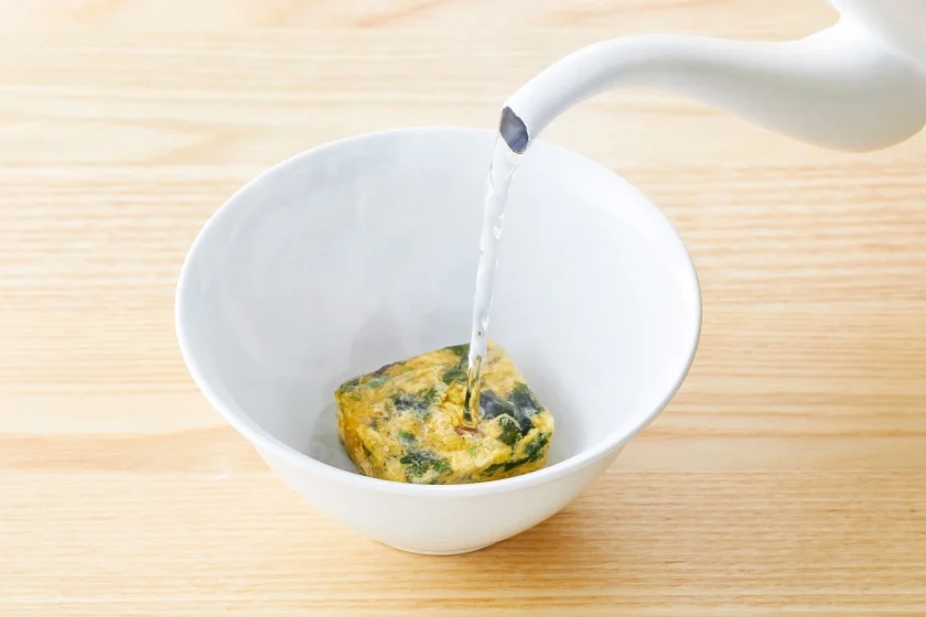 ふんわりたまごスープ(塩分30%カット)のつくり方_2_1