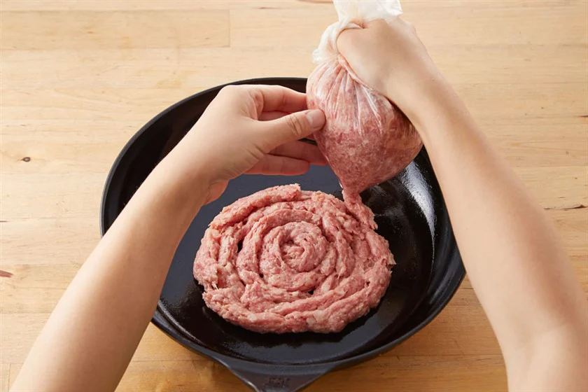 とろ〜りチーズのズボラハンバーグ のつくり方_2_2