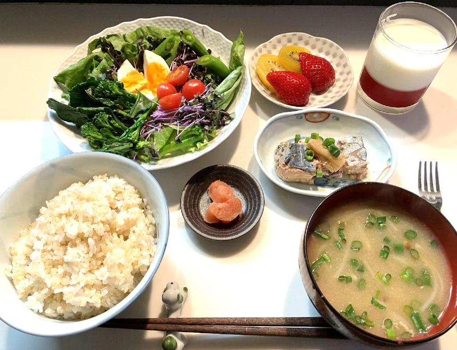 青貫さんの朝ごはん