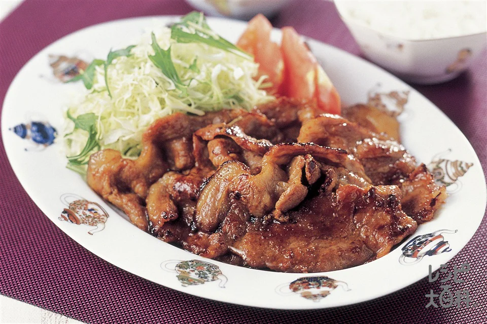 ピリ辛しょうが焼き