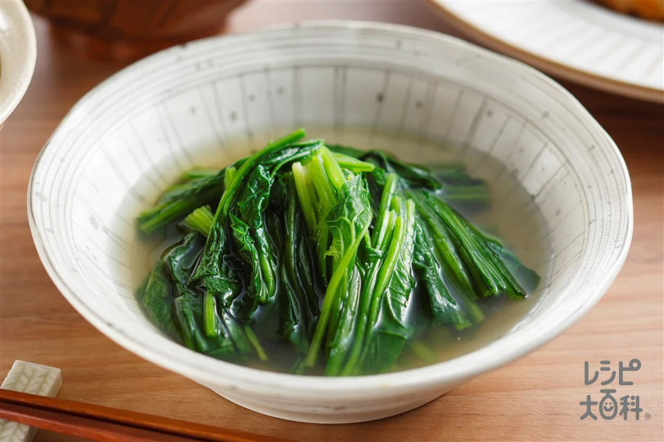 ほうれん草のだし煮