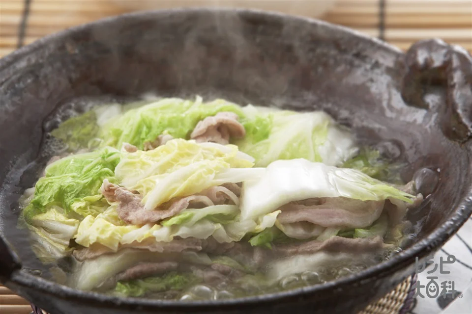 白菜と豚肉の重ね煮