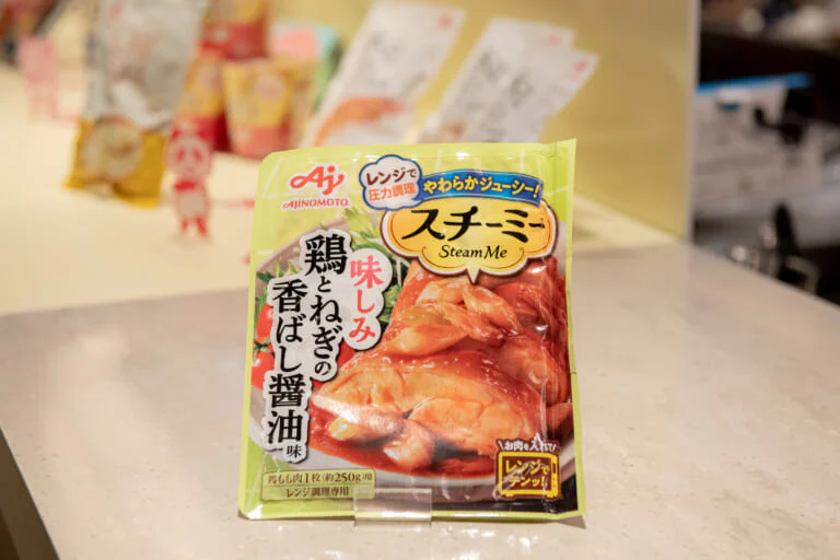 「スチーミー®」鶏とねぎの香ばし醤油味