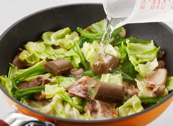 豚肉とキャベツの炒めカレーのつくり方_3_1