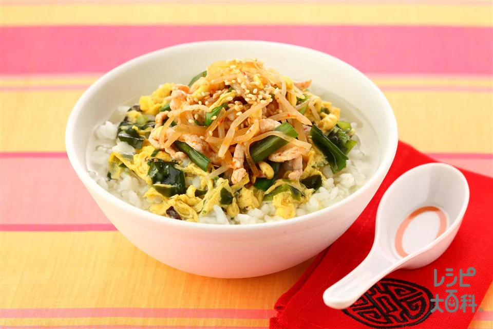 ザーサイの中華風スープかけごはん