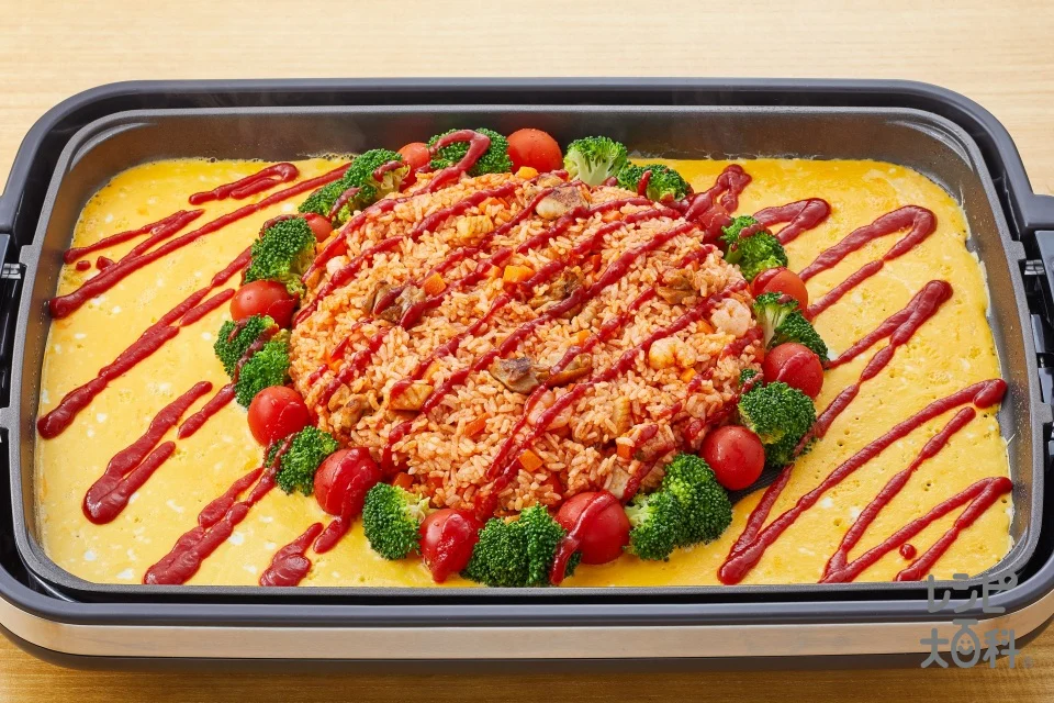 GOLD チキンオムライス
