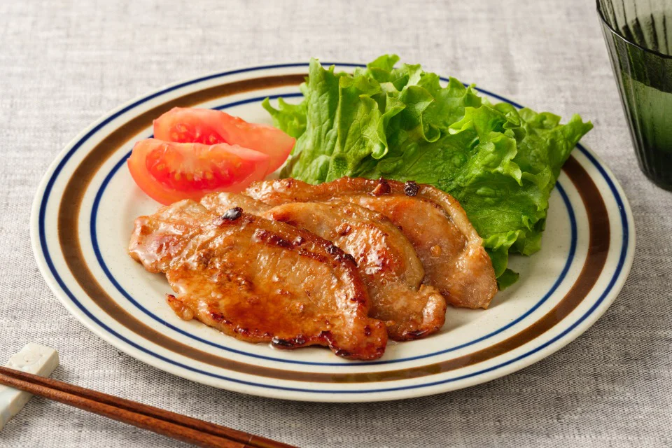 豚肉のオイスター照り焼き